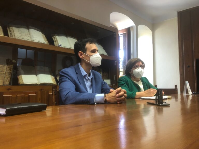El delegado de Igualdad y Políticas Sociales, Antonio López, visita Villanueva de Córdoba y Pozoblanco