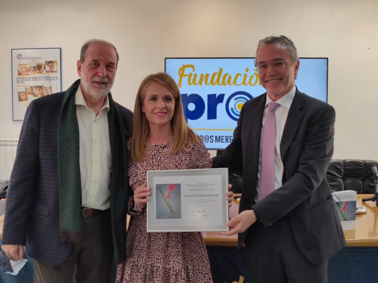 Fundación Prode entrega la VI Edición del Premio “Avanzando junt@s” a Aurora Gómez Arrebola