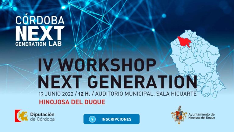 La Diputación de Córdoba celebra el cuarto Workshop de Córdoba Next Generation Lab en Hinojosa del Duque