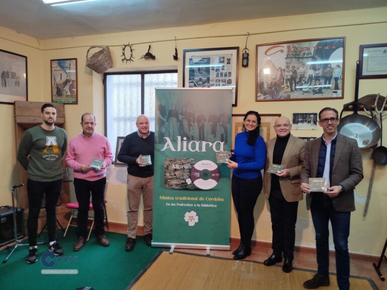 Aliara presenta su noveno disco «De Los Pedroches a la Subbética» con 15 canciones autócnotas