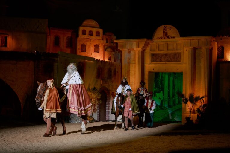 Todo preparado en El Viso para la representación del Auto Sacramental de los Reyes Magos