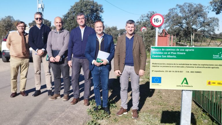 La Junta entrega al Ayuntamiento de Dos Torres la mejora del Camino de San Alberto