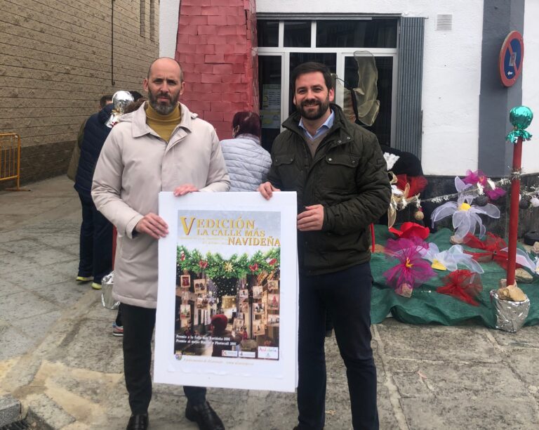 Alcaracejos viste de Navidad 26 calles y enclaves de la localidad y llena de motivos festivos tres cuartas partes del casco urbano.