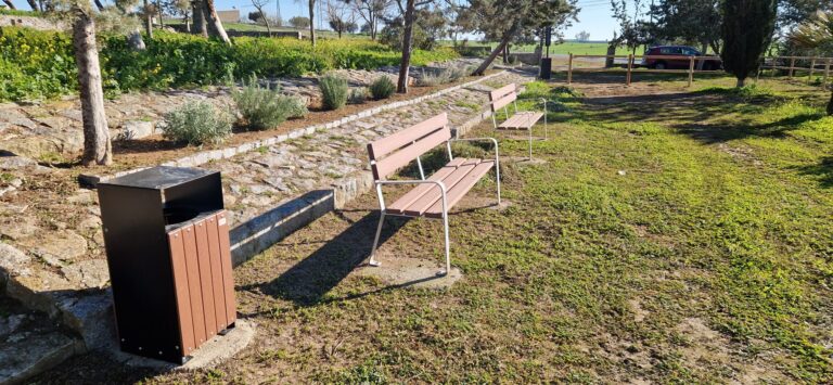 Terminan en Añora los trabajos rehabilitación y mejora del Parque las Eras