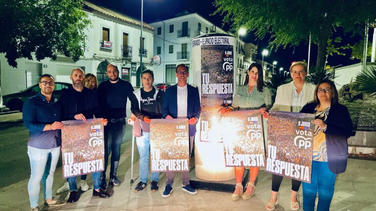El PP de Pozoblanco agradece el respaldo de los electores tras lograr por primera vez la victoria en las europeas