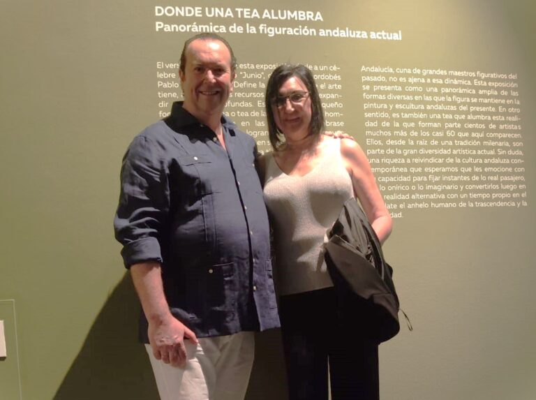 Los pintores de Los Pedroches Josefa Medina y Sabino Moreno participan en una gran exposición sobre arte figurativo andaluz en Córdoba