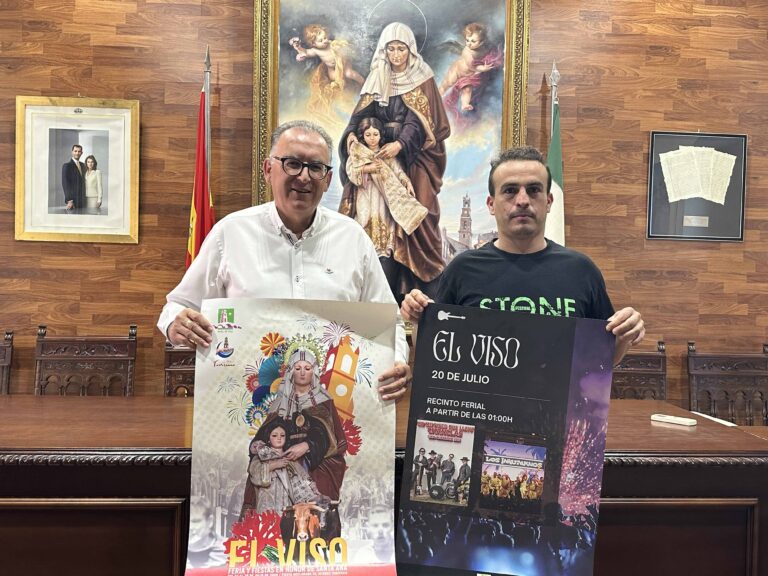 El Viso presenta el programa de actos de la Feria de Santa Ana