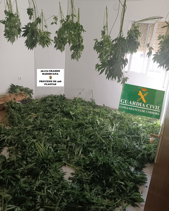 La Guardia Civil detiene a dos personas en Peñarroya-Pueblonuevo