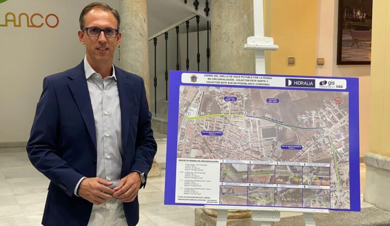 El alcalde anuncia la mayor inversión en la red de alcantarillado y abastecimiento de agua por valor de 1,6 millones de euros