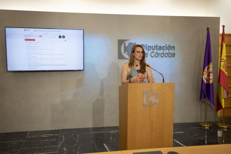 La Diputación mejora con una aplicación la accesibilidad del Boletín Oficial de la Provincia Sara Alguacil, ha dado a conocer la nueva aplicación del Boletín Oficial de la Provincia (BOP)