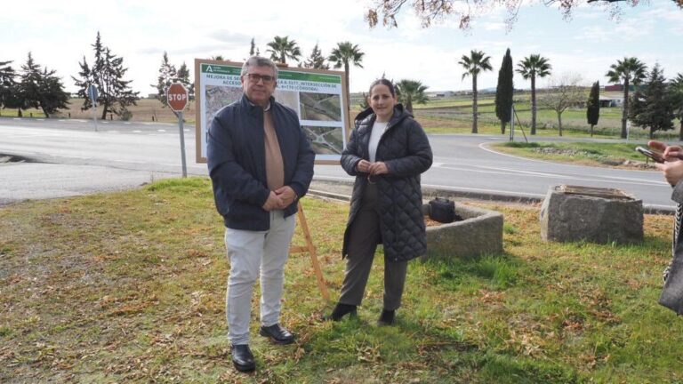 La Junta licita las obras para construir una glorieta de acceso a Añora por más de 400.000 euros glorieta Añora
