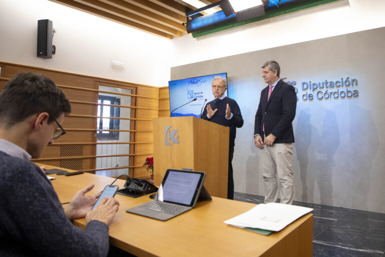 La Diputación de Córdoba destinará 3,5 millones a la digitalización del control del uso de agua en redes de abastecimiento de 35 municipios digitalización agua diputación