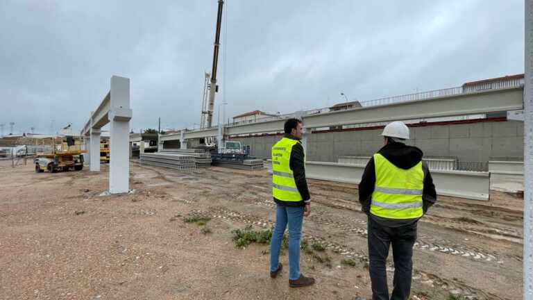 La construcción del Parque Ferial de Villanueva de Córdoba afronta el final de la segunda fase
