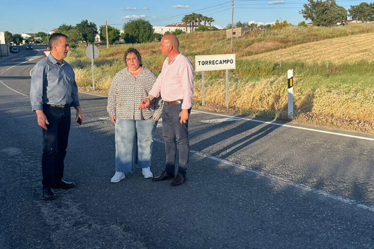 El PSOE de Torrecampo, Pedroche y Pozoblanco exigen el arreglo urgente de la carretera A-435