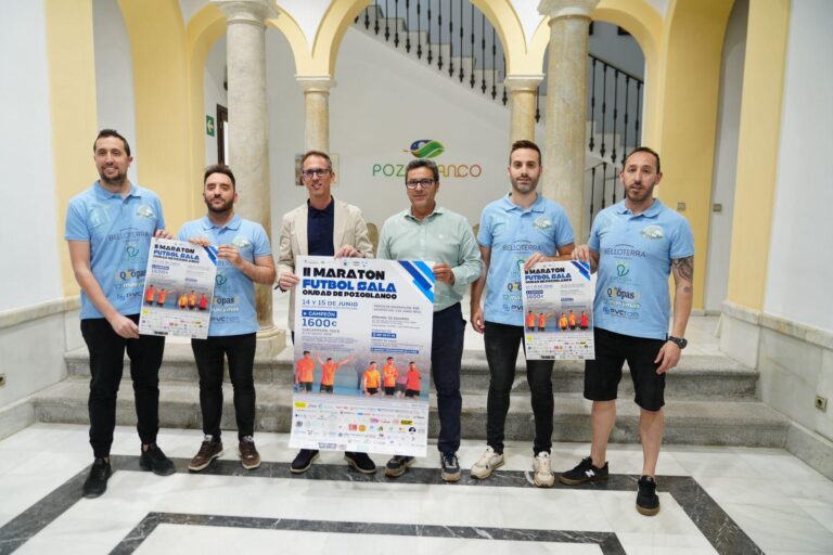 Presentado el segundo maratón de fútbol sala Ciudad de Pozoblanco
