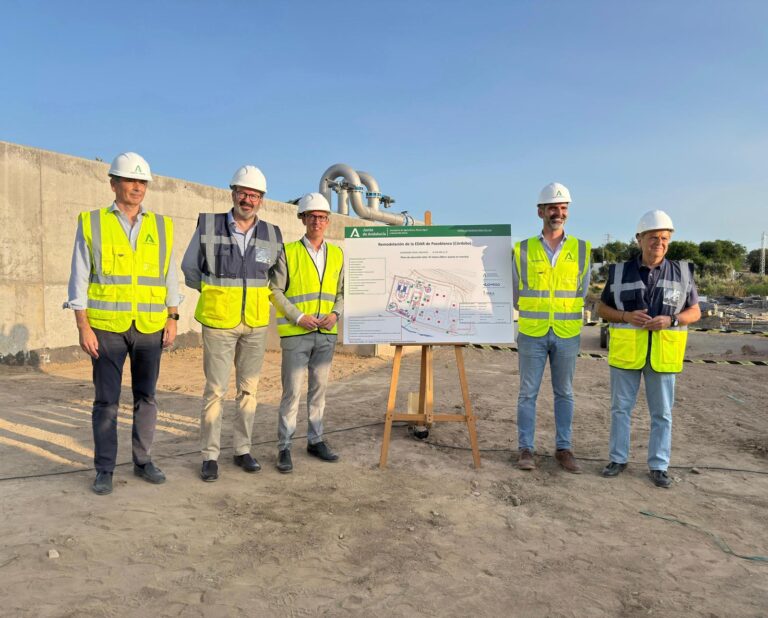 El alcalde de Pozoblanco destaca la efectividad del plan de inversiones aplicado en la depuradora por el Ayuntamiento y la Junta depuradora Pozoblanco