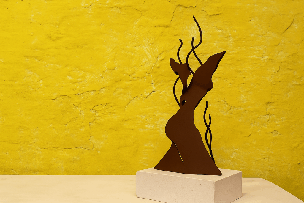 La propuesta «A la Candelaria» de Xema Teno resulta ganadora y se instalará como escultura en Dos Torres