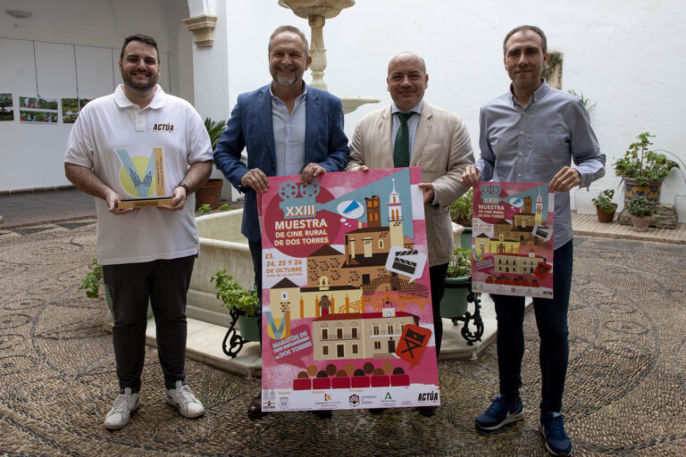 La Muestra de Cine Rural de Dos Torres llega a su XXIII edición, con el apoyo de la Diputación