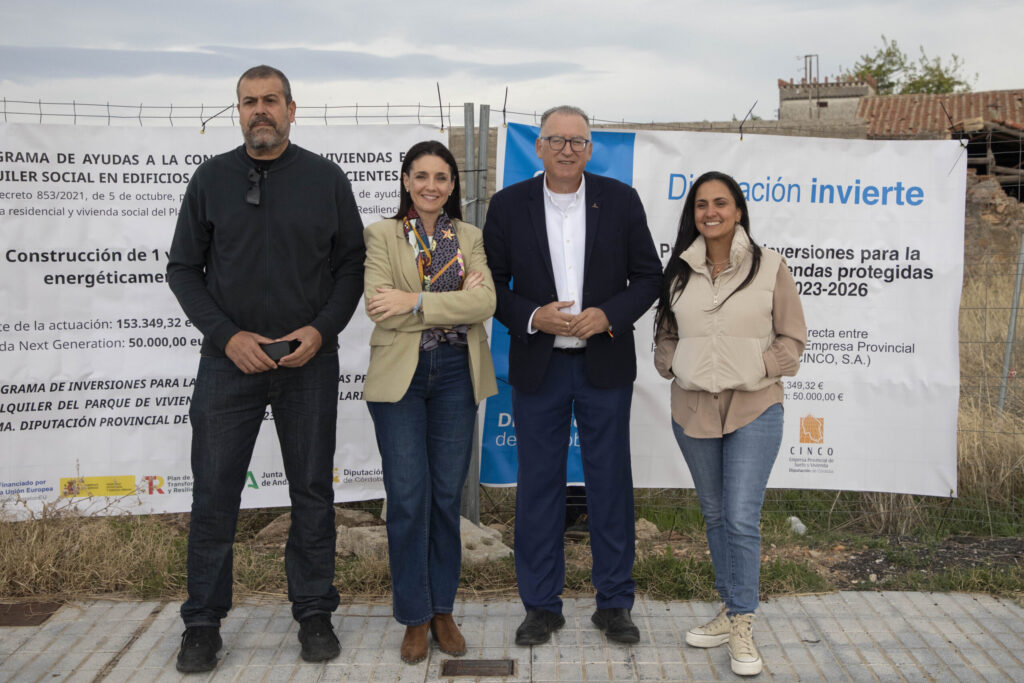 La Diputación de Córdoba destina 127.000 euros a la construcción de una vivienda pública en régimen de alquiler en El Viso