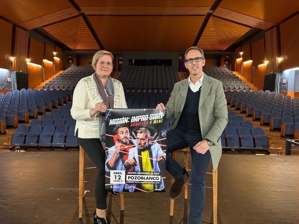 Nueva fecha para el espectáculo de humor de Aguilera y Mení el 12 de abril