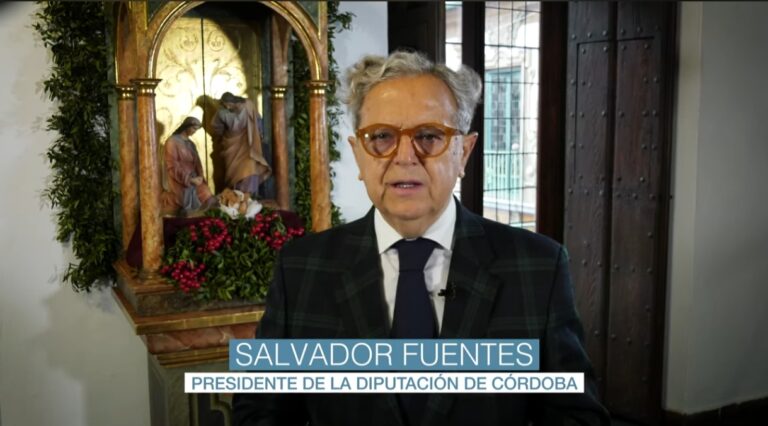 El presidente de la Diputación dedica su mensaje navideño a recordar la importancia del diálogo y el trabajo para avanzar hacia una tierra de futuro  