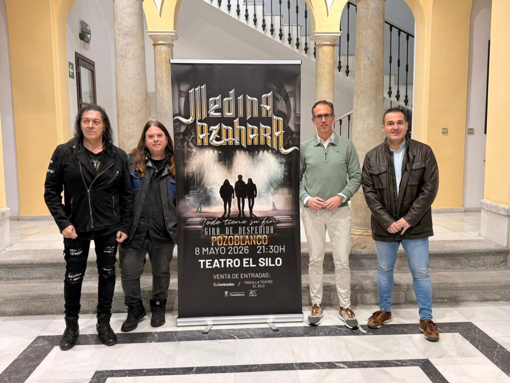 Medina Azahara llegará a Pozoblanco con su gira de despedida el próximo 8 de mayo en el Teatro El Silo