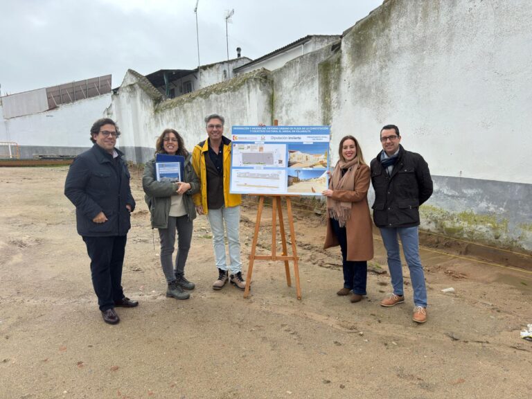 La Diputación de Córdoba destina 148.000 euros a la mejora y puesta en valor del entorno urbano de Villaralto 