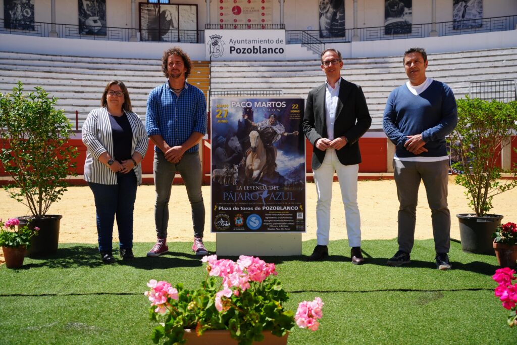 Pozoblanco acogerá “La Leyenda del Pájaro Azul”, el nuevo espectáculo ecuestre de Paco Martos Horse Show