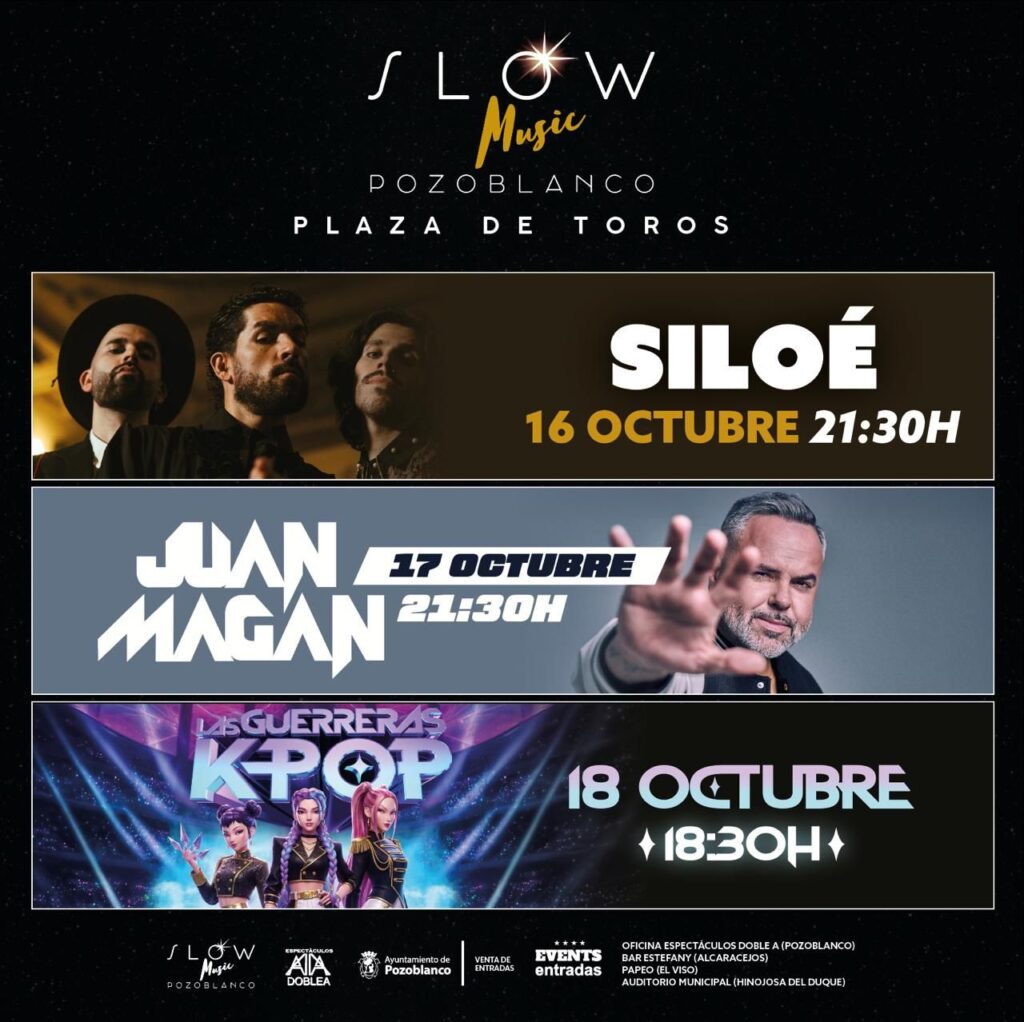 Siloé, Juan Magán y la revolución K-Pop: El Slow Music consolida a Pozoblanco en el epicentro de los grandes espectáculos