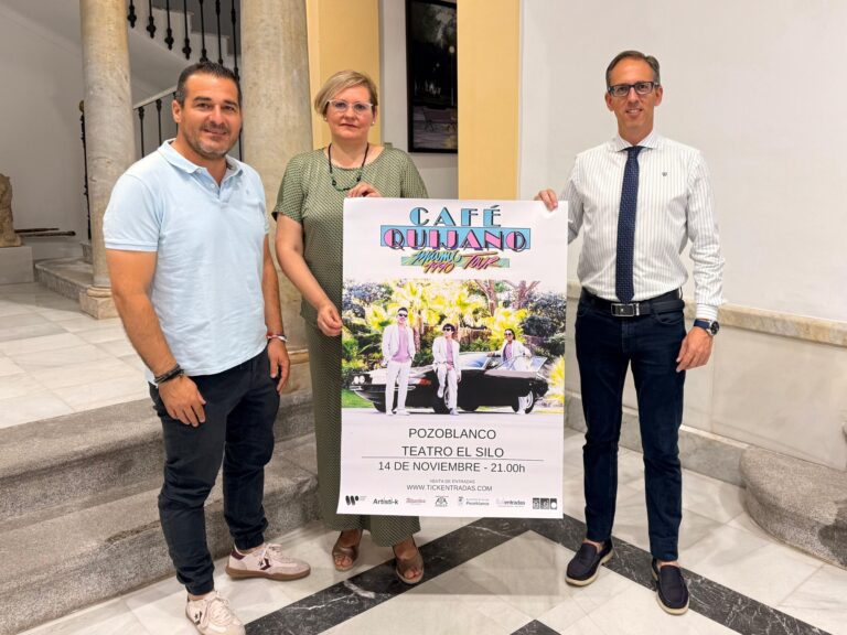 Café Quijano actuará en Pozoblanco el 14 de noviembre dentro de su gira “Miami Tour 1990” Café Quijano actuará en Pozoblanco el 14 de noviembre dentro de su gira “Miami Tour 1990”