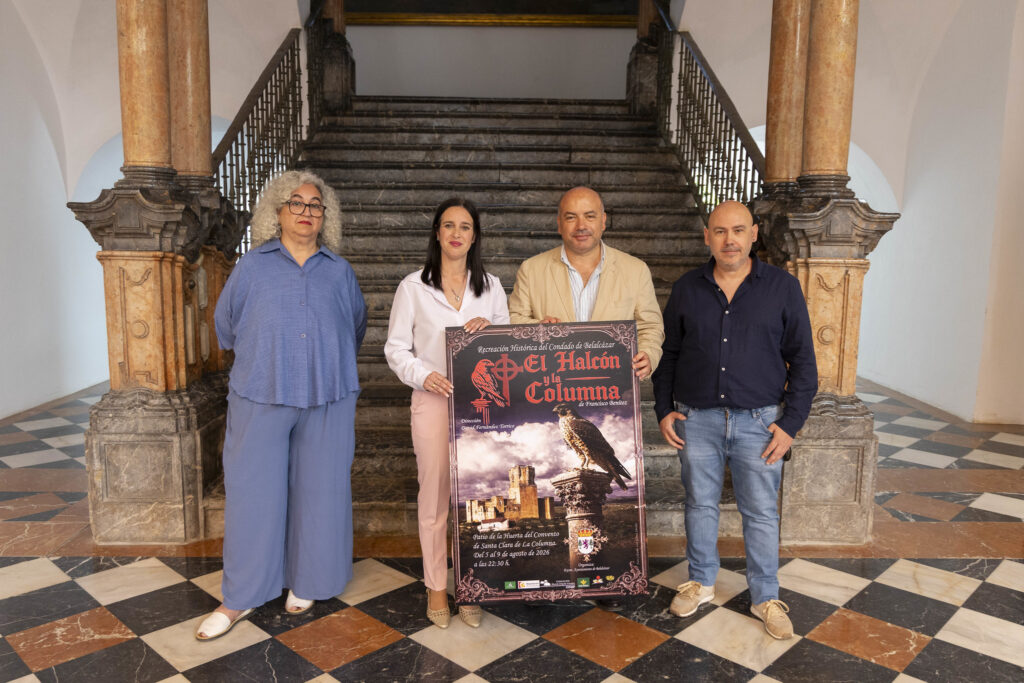 La Diputación se cita con el teatro popular en una nueva edición de ‘El halcón y la columna’ del municipio de Belalcázar