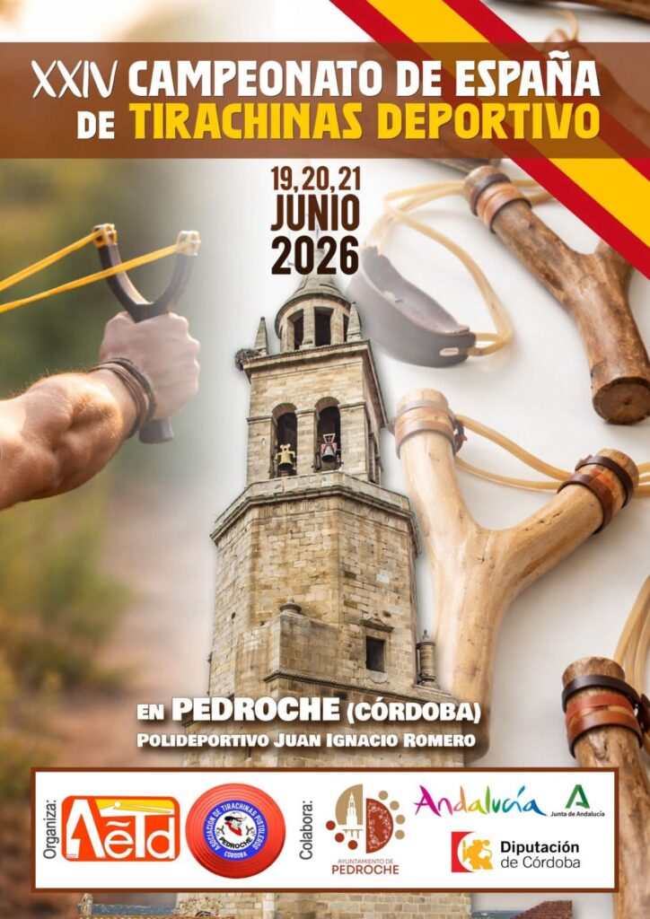 Más de 200 tiradores participarán en el 24º Campeonato de España de tirachinas deportivo 2026