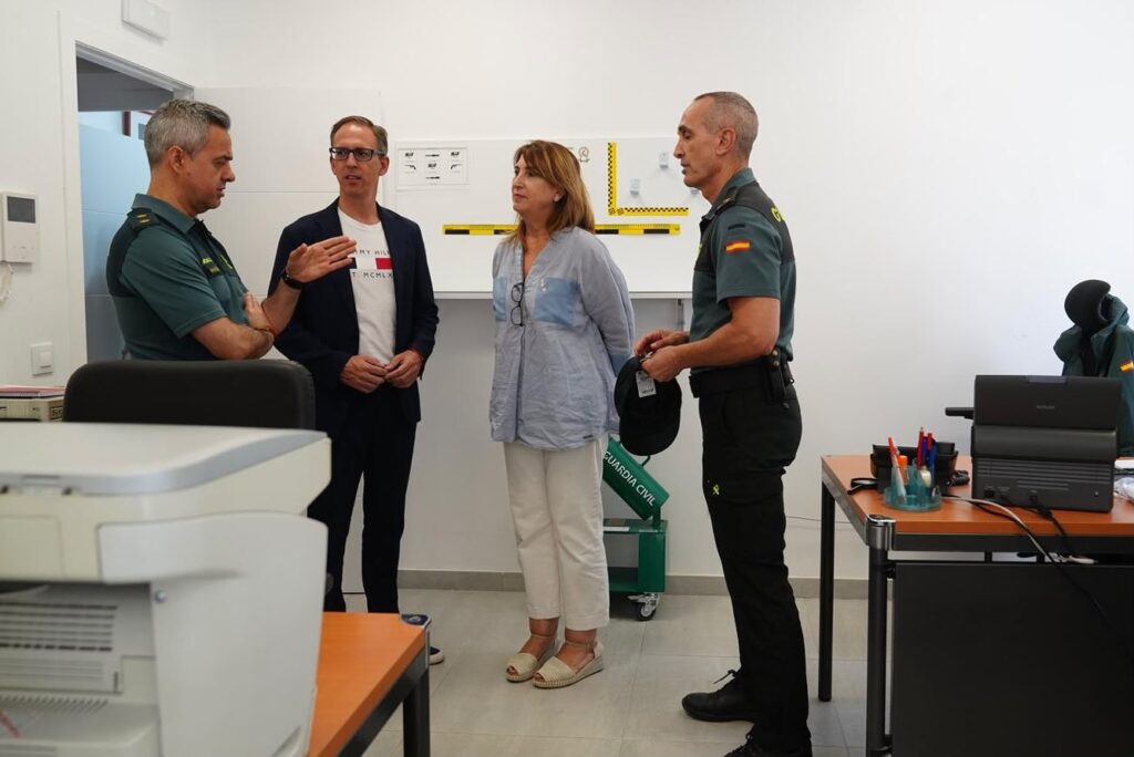 La Guardia Civil inaugura las nuevas dependencias de la Intervención de Armas de Pozoblanco