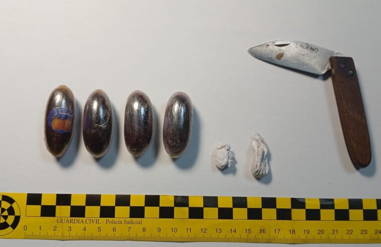 La Guardia Civil detiene en Villanueva de Córdoba a una persona por un supuesto delito de tráfico de drogas