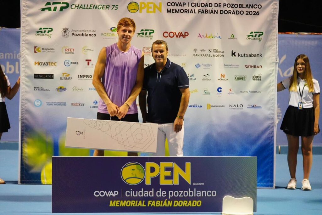 Chris Rodesch se corona como nuevo campeón del Open Ciudad de Pozoblanco 2026