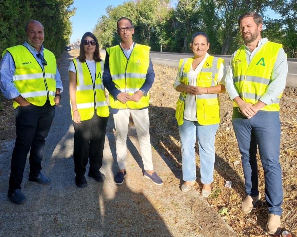 La Junta mejora la seguridad vial y el firme de la A-423 con una inversión de más de 500.000 euros