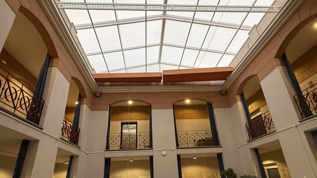 El Ayuntamiento de Pozoblanco renueva las cubiertas de policarbonato del Conservatorio Profesional de Música “Marcos Redondo”