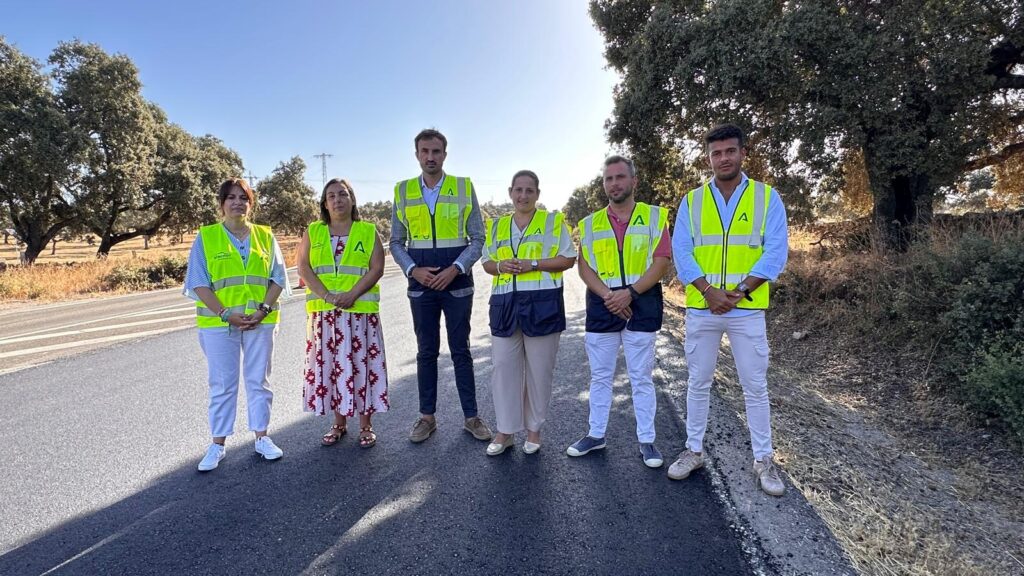 La Junta renueva el firme de casi ocho kilómetros de la A-424 en la variante de Villanueva de Córdoba con una inversión de 1,2 millones