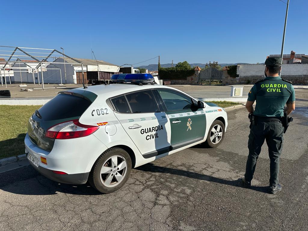 La Guardia Civil investiga a una persona por un supuesto delito de hurto en una vivienda de Torrecampo