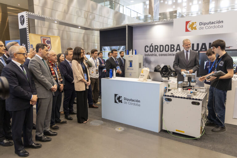 La Diputación destaca el éxito de Indudef que sitúa a Córdoba como referente de la industria de la defensa y la logística
